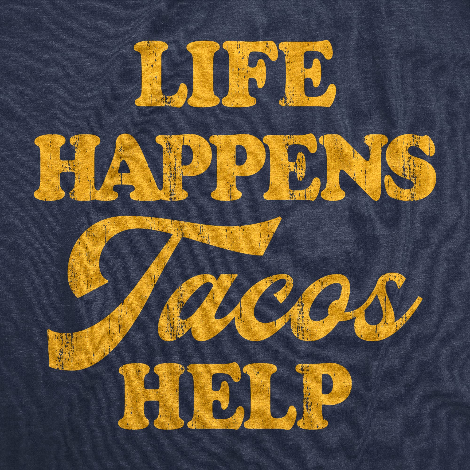 Crazy Dog Men's Funny Taco T-Shirt, Adult Humor Mexican Food Graphic Tee for Guys - Image 2